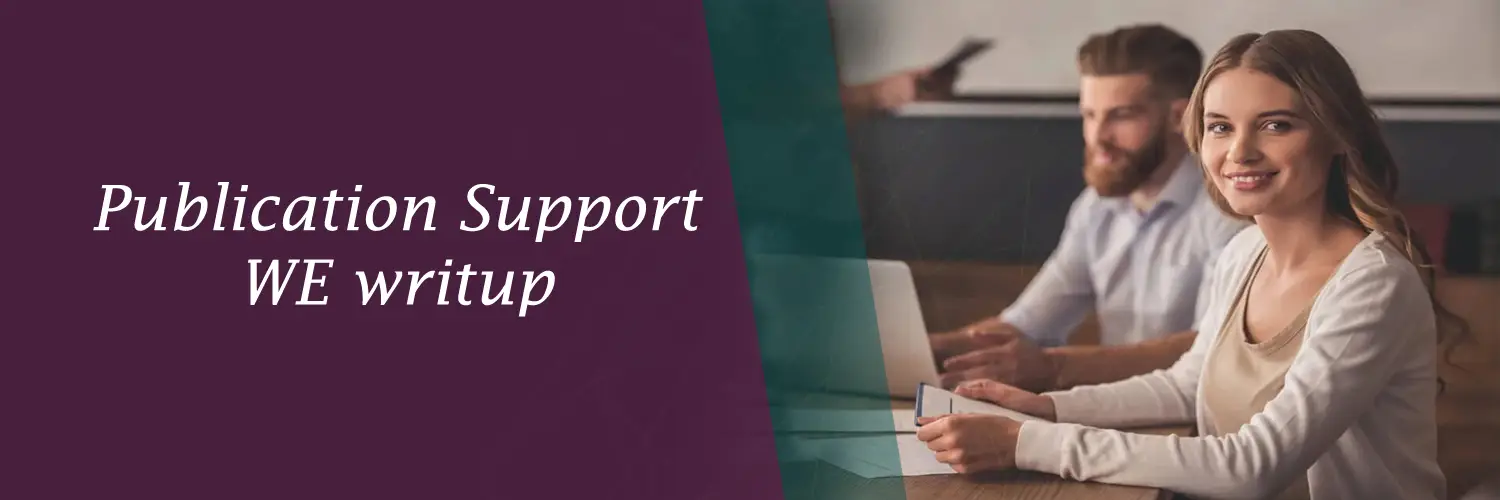 Publication Support We writup